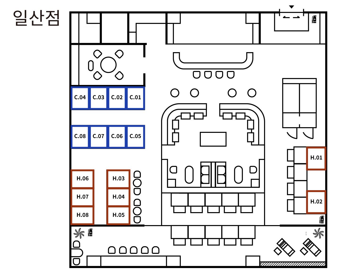 집무실 일산점 도면